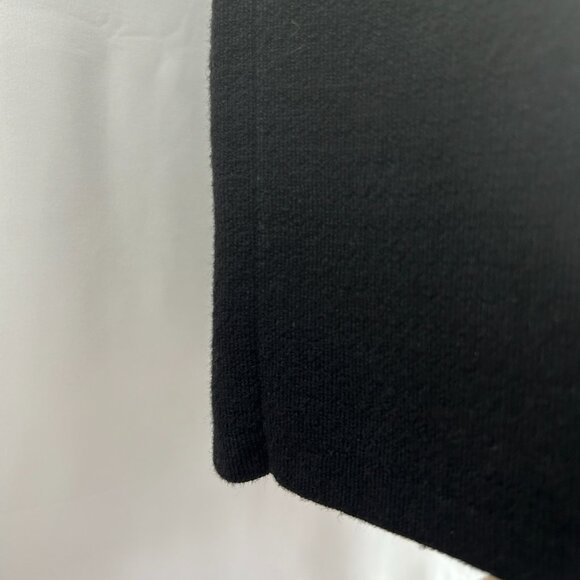 Karl Lagerfeld Chic Comfy Black Pencil Knit Skirt – Medium - Picture 4 of 8